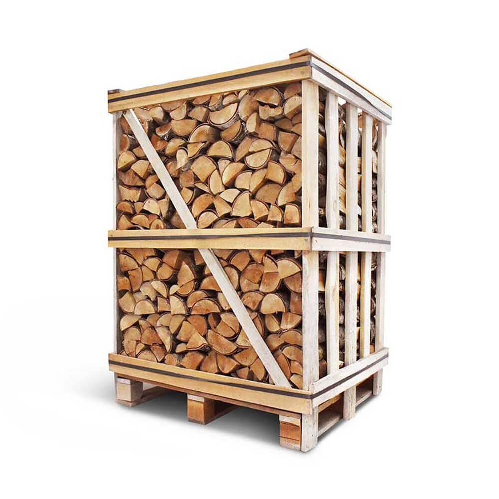Birkenbrennholz – Großkiste 710 kg