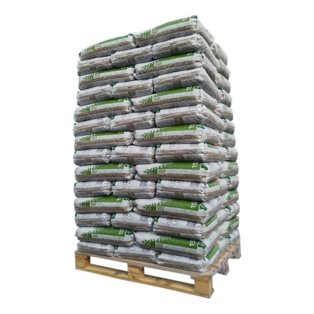 Green Forest Holzpellets – Palette 1.050 kg